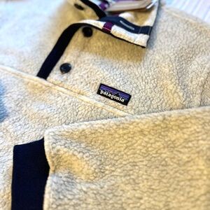 Patagonia Men's Shearling Button Pullover, NWT Ret $149. Size Medium